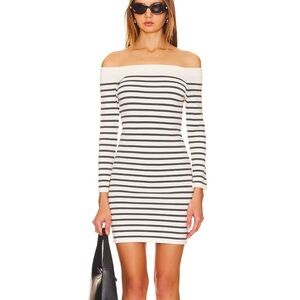 Steve Madden Noa Dress in Coconut Milk & Volcanic Ash XS